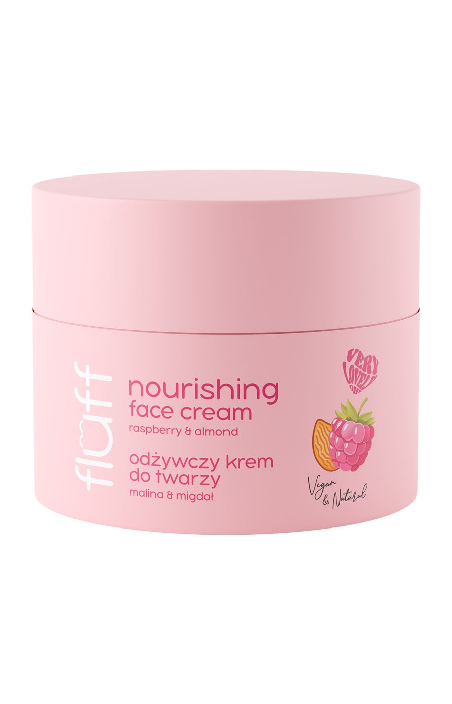 Crème nourrissante - Framboise et amande - Visage - 50 ml