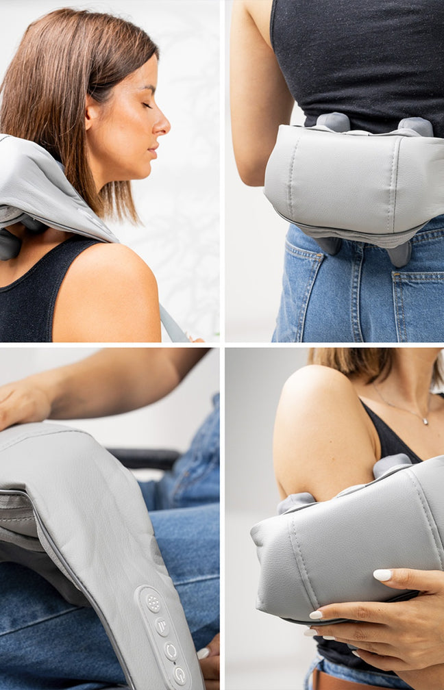 Masseur pour le Cou et le Dos 6D Rechargeable Silax InnovaGoods