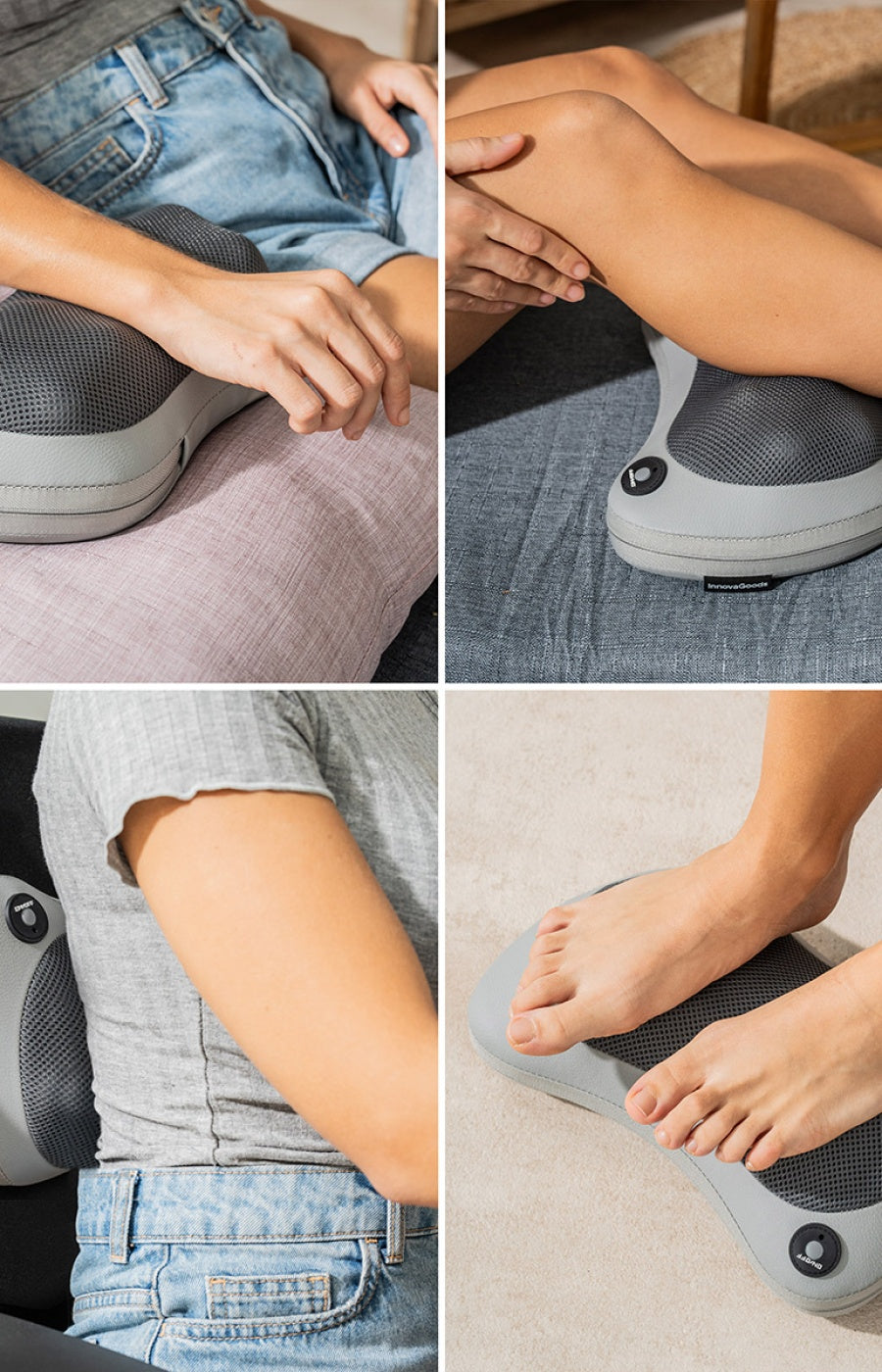 Masseur Shiatsu - Compact & rechargeable