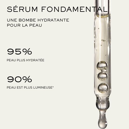 Sérum fondamental - Acide hyaluronique & extraits de thé - Visage - 30 ml