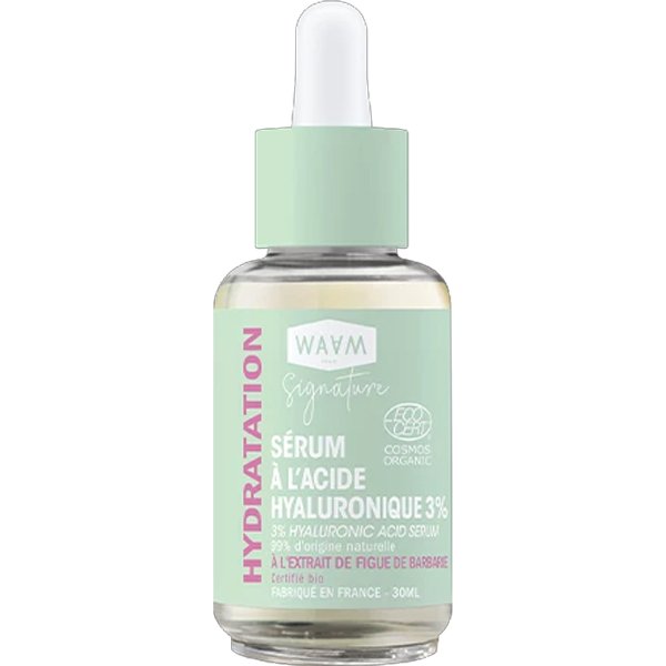 Sérum hydratant bio - Acide hyaluronique - Visage - 30 ml
