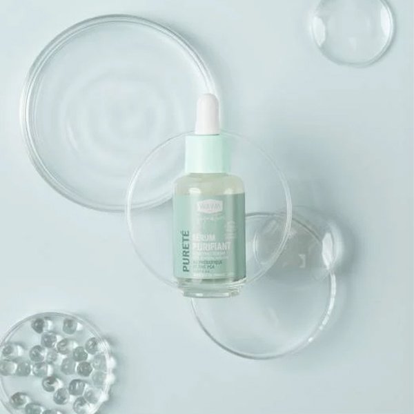 Sérum purifiant bio - Zinc & prébiotique -Peaux sensibles - 30 ml