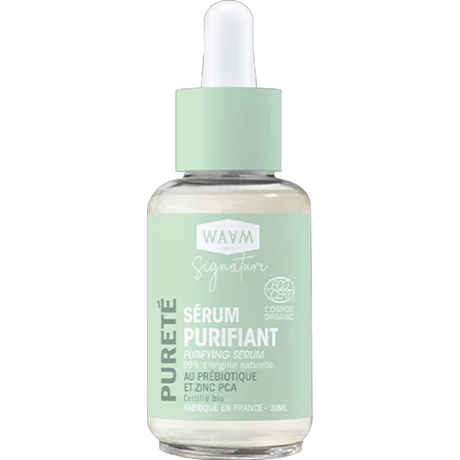 Sérum purifiant bio - Zinc & prébiotique -Peaux sensibles - 30 ml