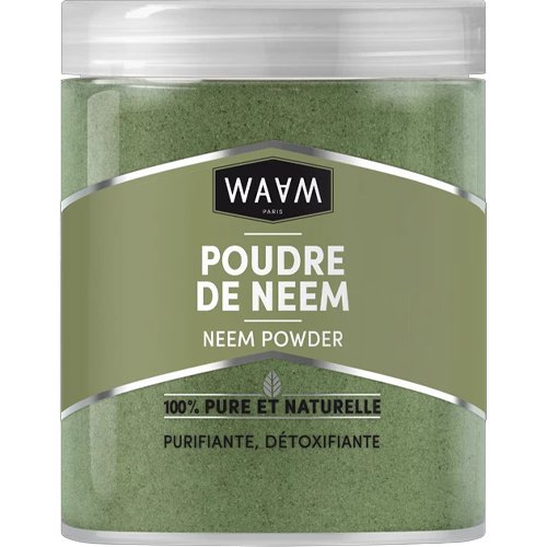 Poudre de neem naturelle - Visage, corps & cheveux - 150 g