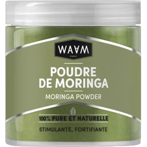 Poudre de moringa naturelle - Visage, corps & cheveux - 100 g