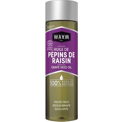 Huile de pépins de raisin bio - Visage, corps & cheveux - 75 ml