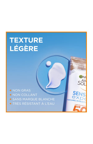 Lait solaire SPF 50+ - Céramides - Corps - 175 ml
