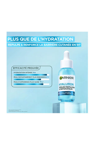 Sérum repulpant & réparateur - Acide hyaluronique & aloe vera - Visage - 30 ml