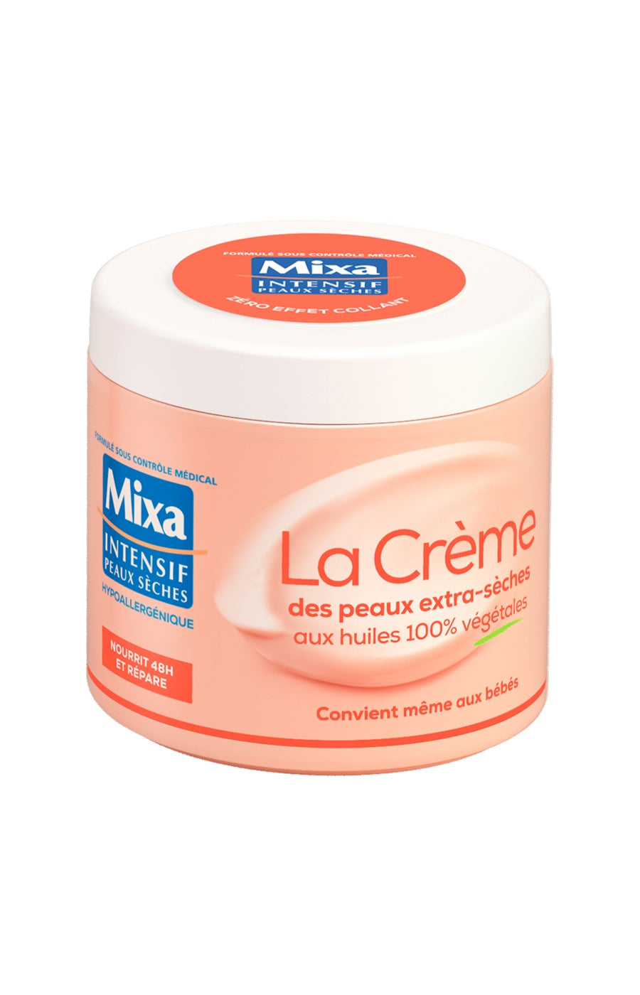 Crème hydratante réparatrice - Peaux extra sèches - Corps & visage - 400 ml