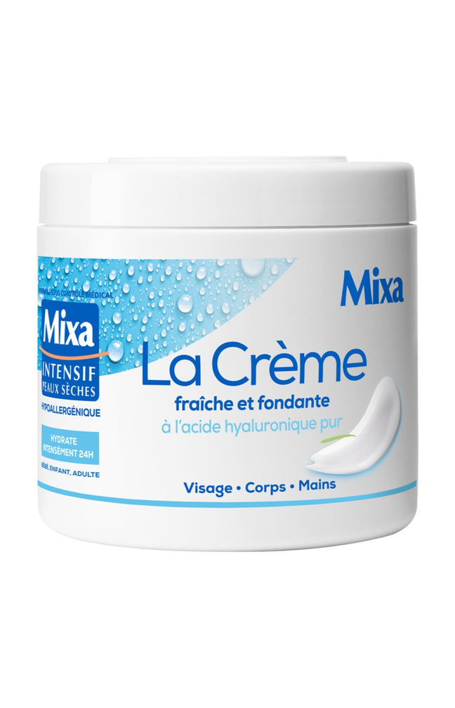 Crème extra fondante - Acide hyaluronique - Peaux extra sèches - Corps & visage - 400 ml