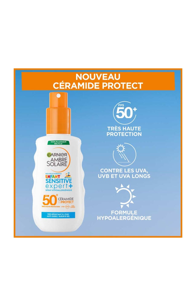Spray solaire SPF 50+ - Sensitive Expert + - Enfants - 150 ml