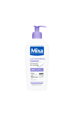 Lait nourrissant anti-démangeaisons - Glycérine & panthénol - Peaux sèches & réactives - 400 ml