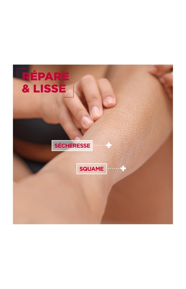 Lait réparateur lissant - Urée & panthénol - Peaux sèches & fragilisées - 250 ml