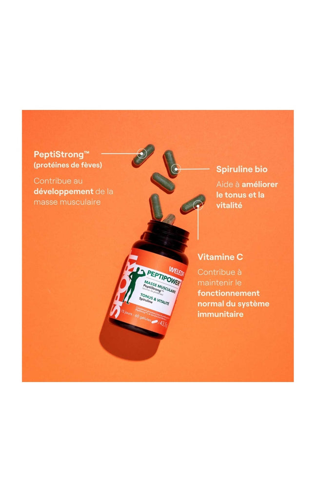 Cure masse musculaire - PeptiPower® - 15 jours