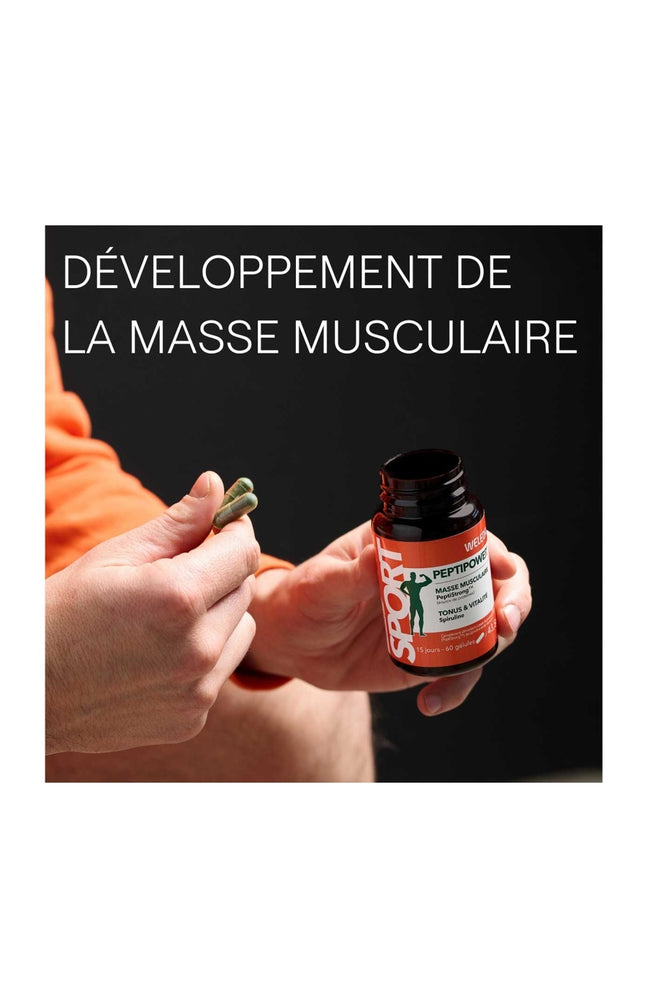 Cure masse musculaire - PeptiPower® - 15 jours
