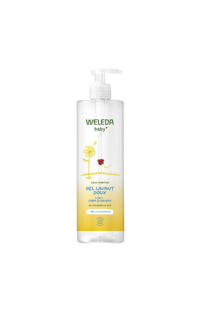 Gel lavant doux bio - Calendula - Bébé  - 400 ml