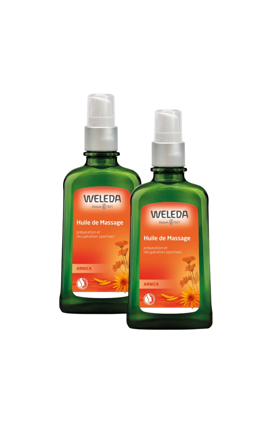 Huiles de massage - Arnica - 2 x 100 ml