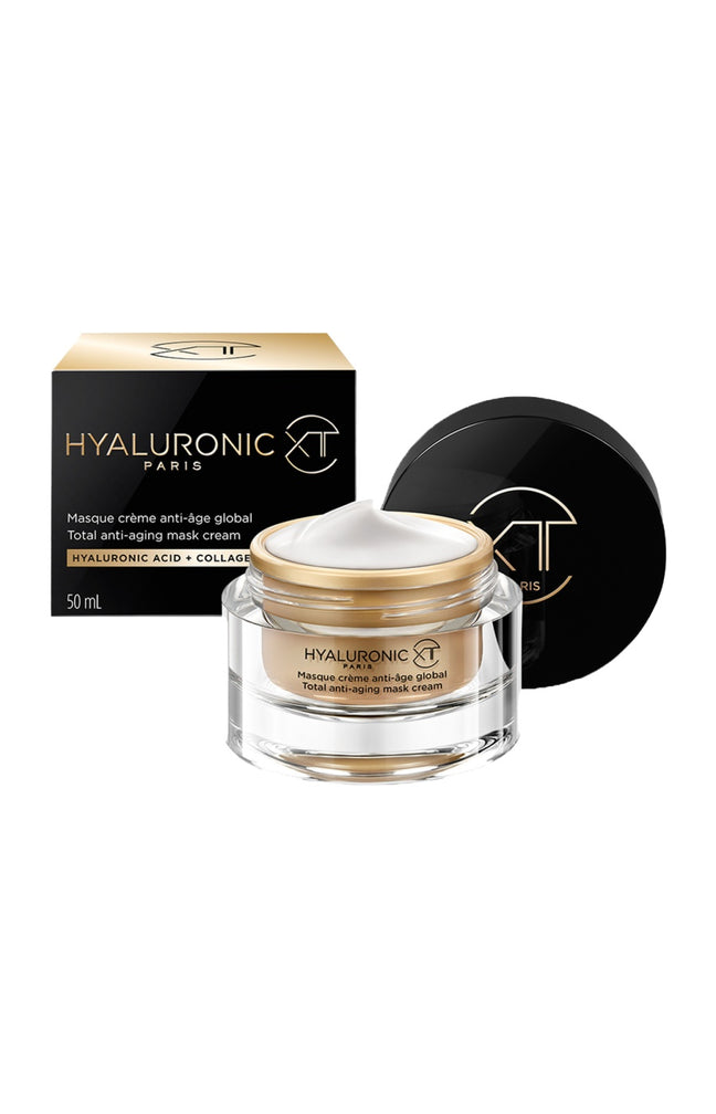 Masque crème anti-âge - Acide hyaluronique & collagène marin - Visage - 50 ml