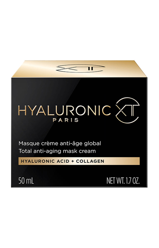 Masque crème anti-âge - Acide hyaluronique & collagène marin - Visage - 50 ml