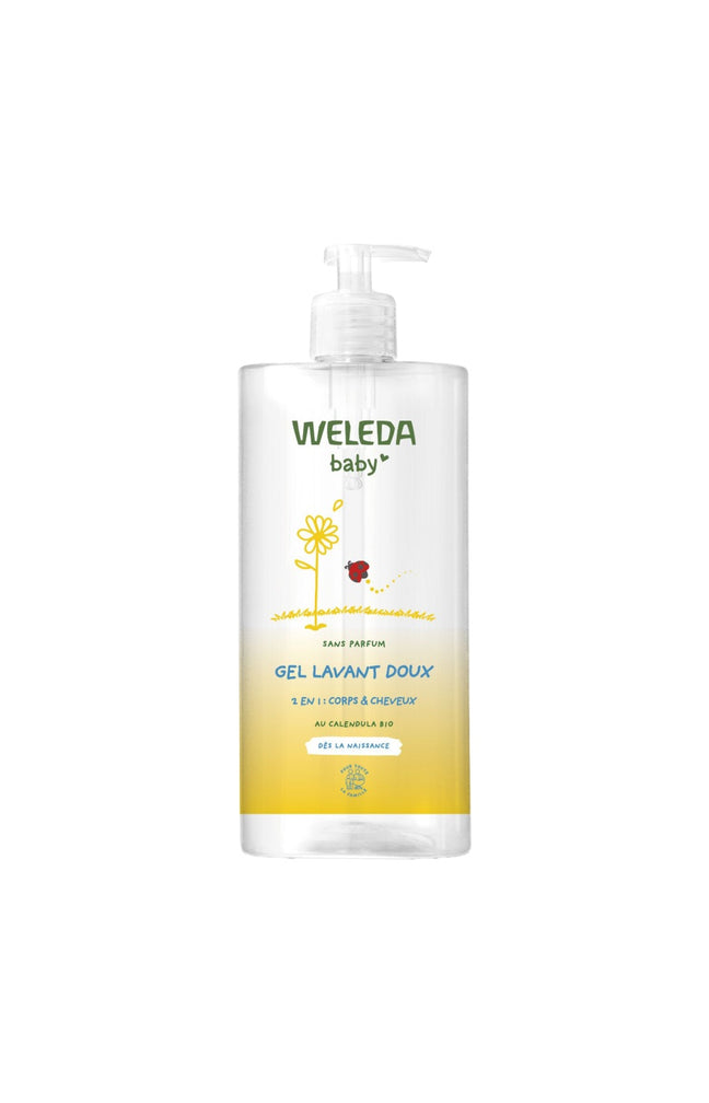 Gel lavant doux bio - Calendula - Bébé - 750 ml