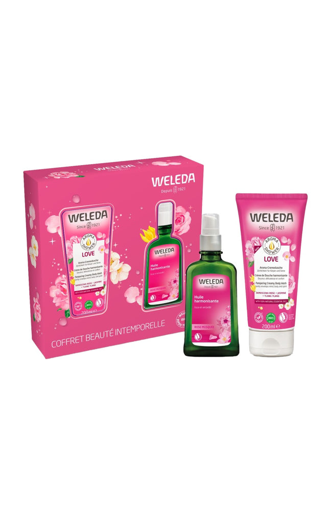 Coffret beauté intemporelle - Crème de douche & huile lissante - Corps