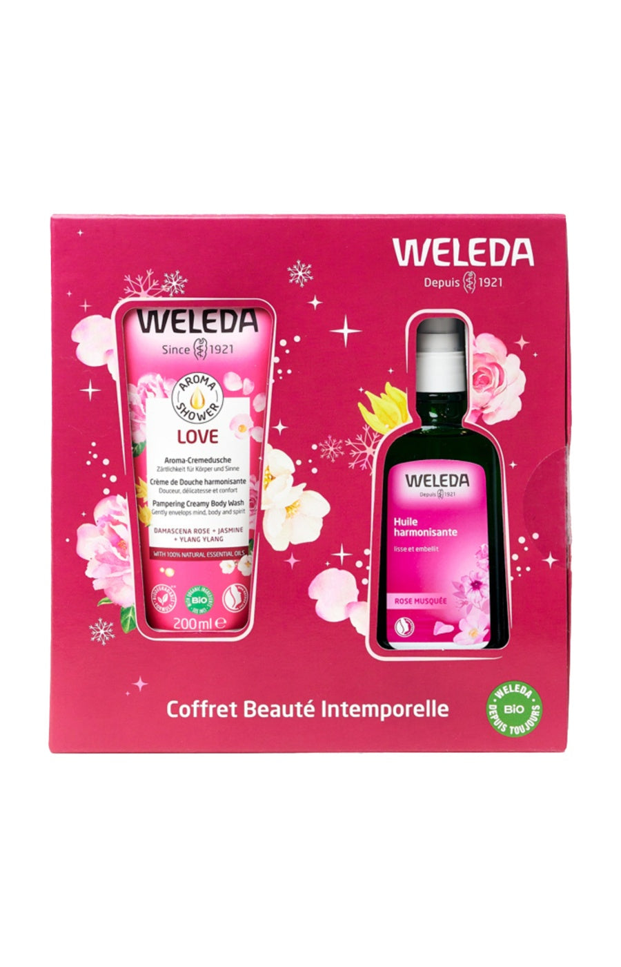Coffret beauté intemporelle - Crème de douche & huile lissante - Corps