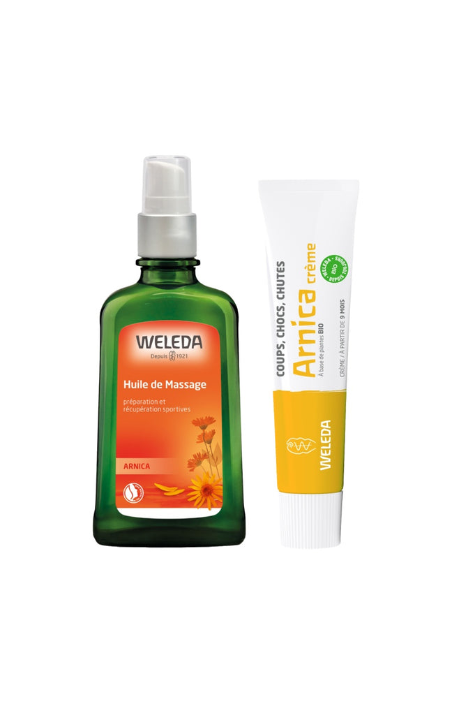 Duo hydratant bio - Huile & crème à l'arnica - Corps