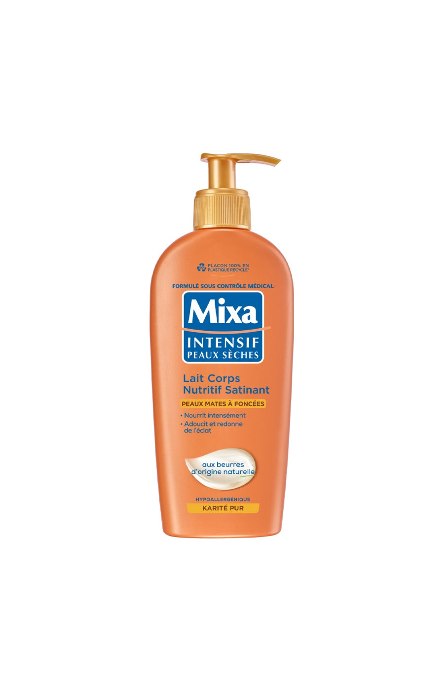 Lait corps satinant - Karité - Peaux mates à foncées - 250 ml