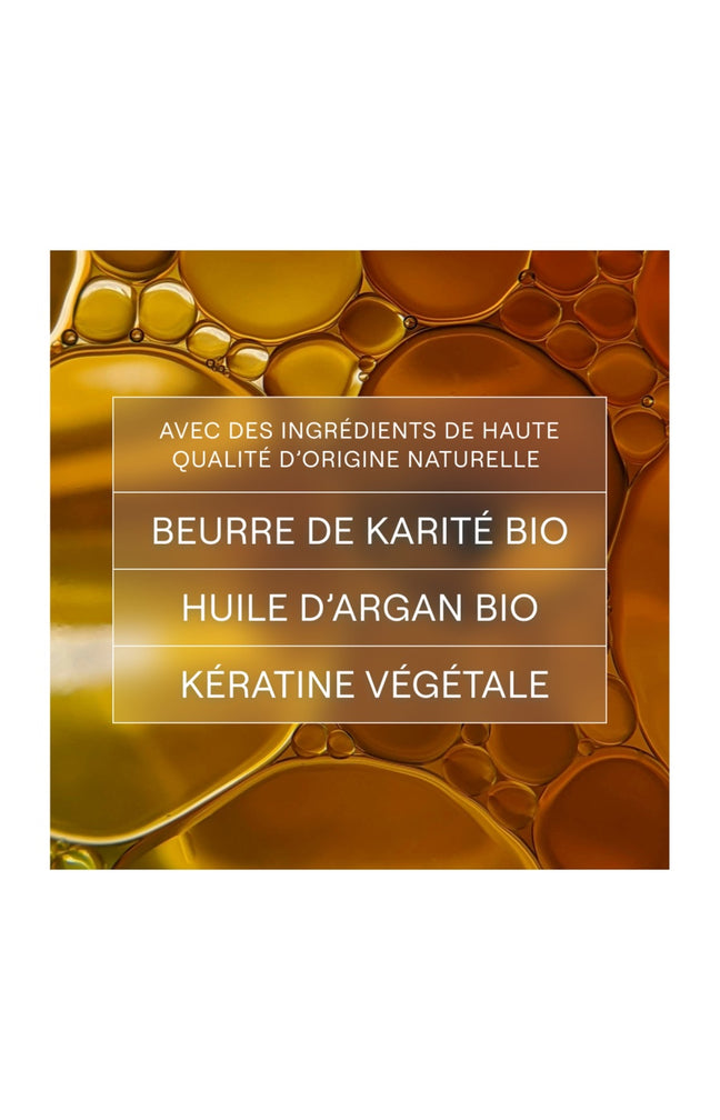 Shampoing solide réparateur bio - Karité & argan - Cheveux abîmés - 50 g