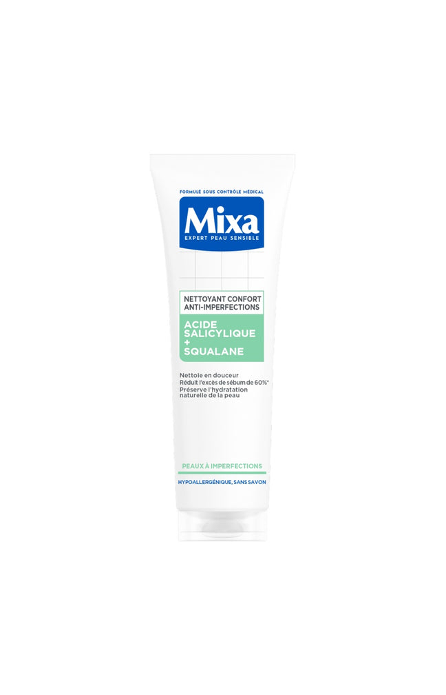 Gel nettoyant anti-imperfections - Acide salicylique & squalane - Peaux mixtes à grasses - 200 ml
