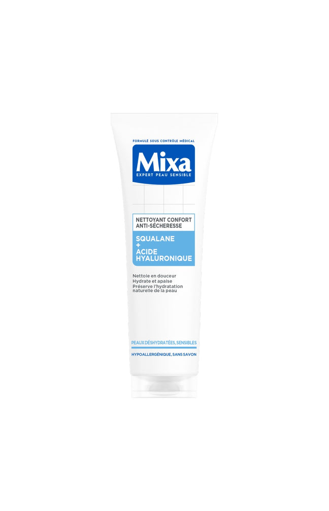 Gel nettoyant apaisant - Acide hyaluronique & squalane - Peaux sensibles - 200 ml