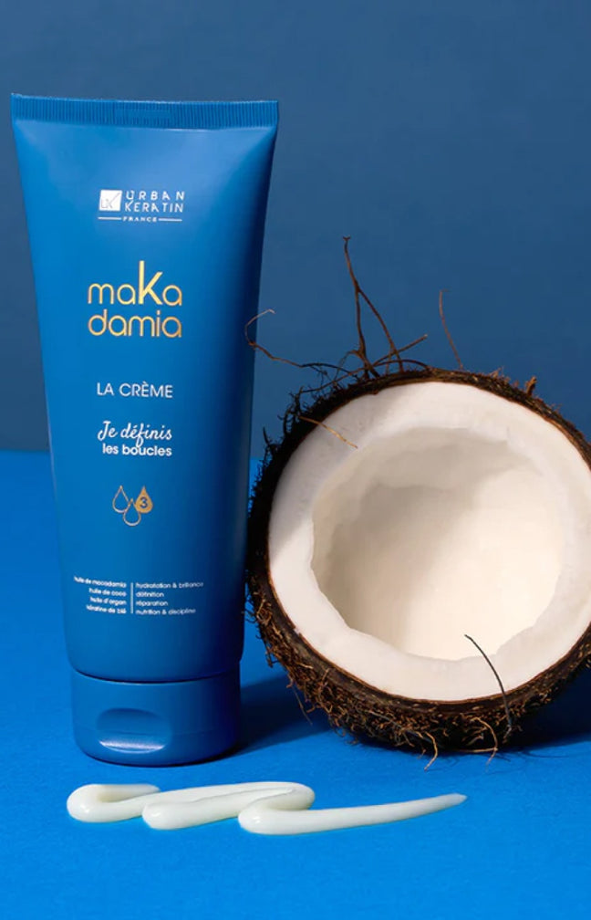 Crème coiffante - Makadamia - Cheveux bouclés - 200 ml