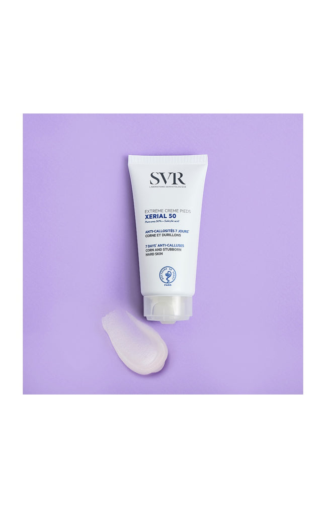 Crème pieds riche anti-callosités - Xerial 50 - 50 ml