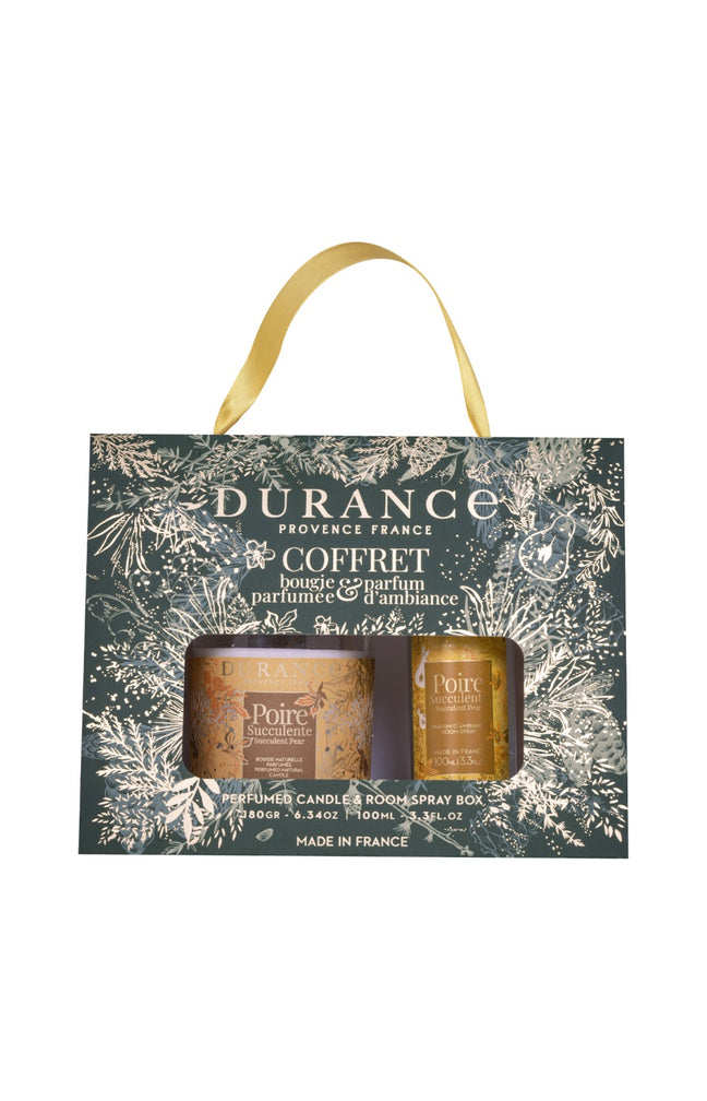 Coffret parfumé de Noël - Poire succulente - 2 produits