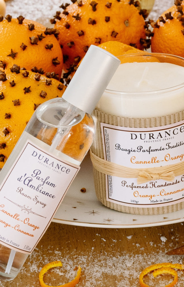 Coffret parfumé de Noël - Cannelle-Orange - 2 produits