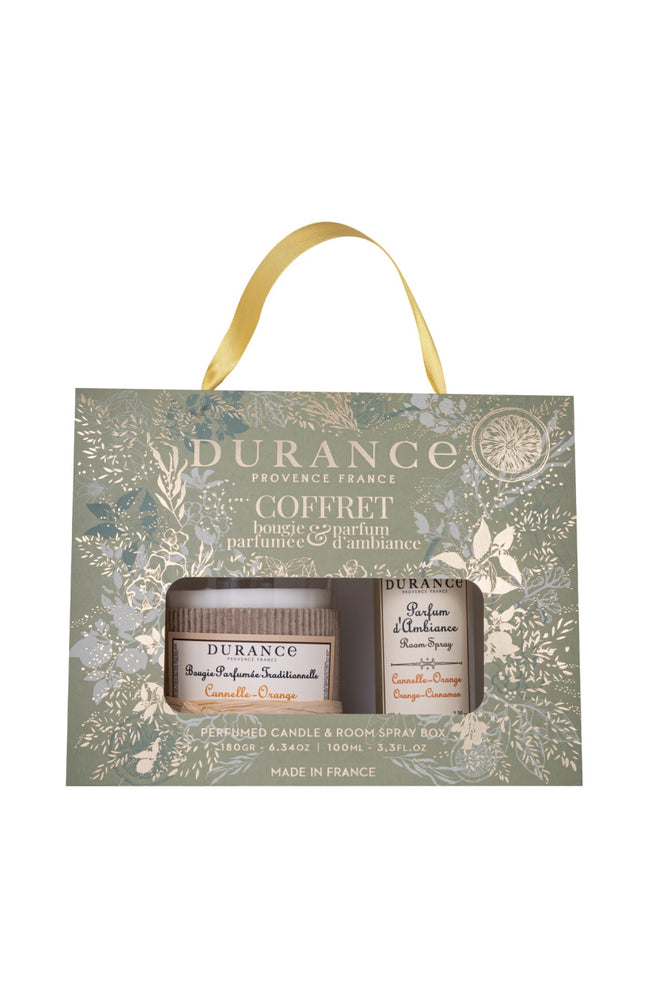 Coffret parfumé de Noël - Cannelle-Orange - 2 produits