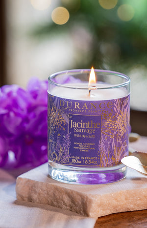 Bougie parfumée - Jacinthe sauvage - 180 g