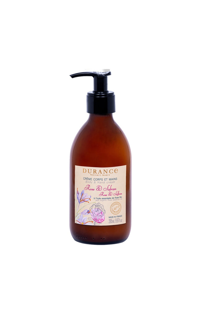Crème hydratante - Rose safran - Corps & mains - 295 ml