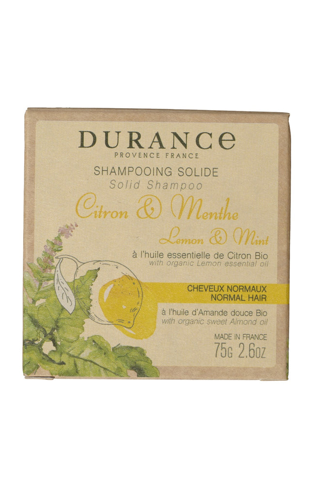 Shampoing solide - Citron menthe - Cheveux normaux - 75 g