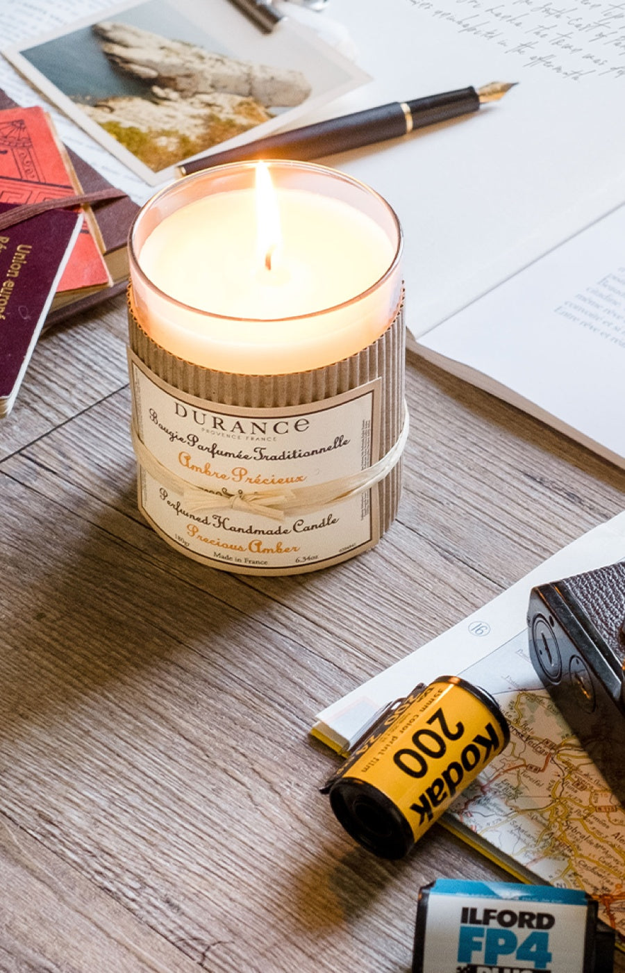 Bougie parfumée - Ambre précieux - 180 g