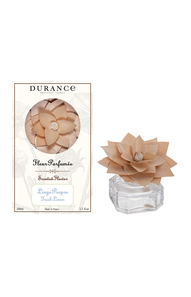 Fleur parfumée en bois - Linge propre - 100 ml