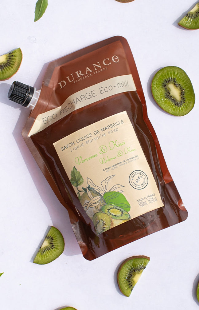 Eco-recharge savon liquide - Verveine kiwi - Corps - 500 ml