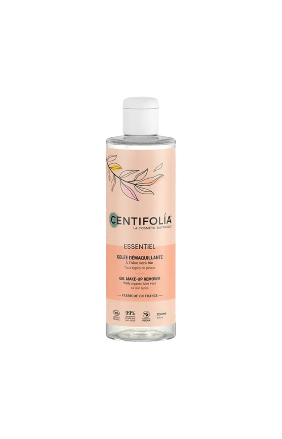 Gelée démaquillante bio - Visage - 200 ml