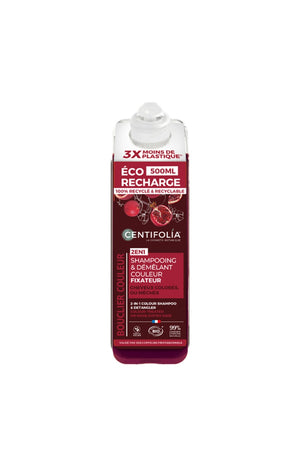 Eco recharge shampoing protecteur bio - Grenade - Cheveux colorés - 500 ml