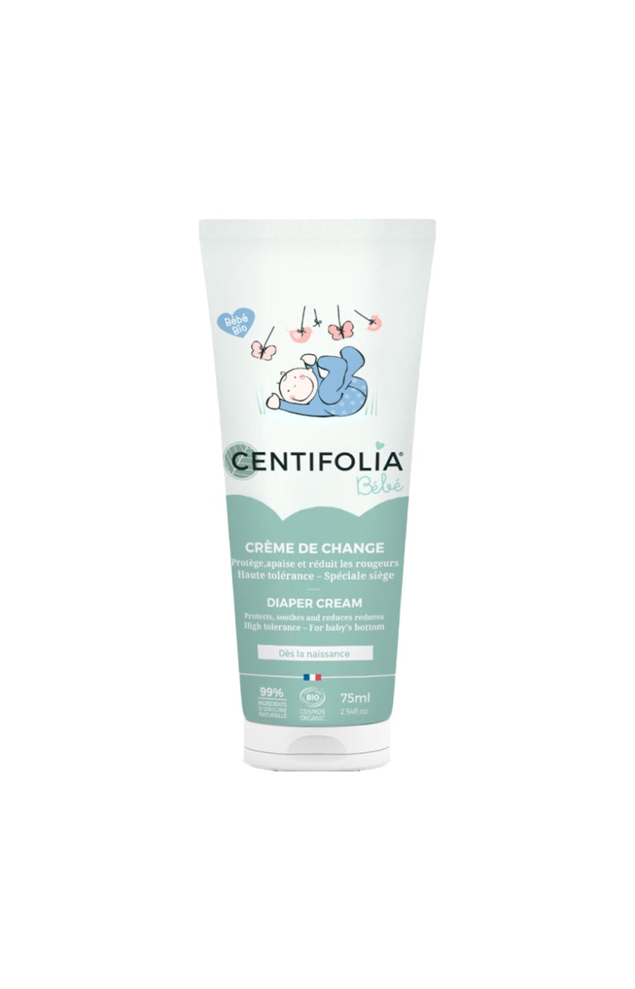 Crème de change bio - Bébé - 75 ml