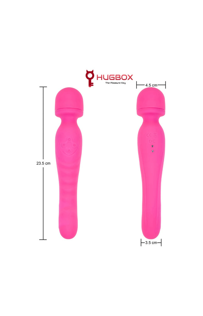 Vibromasseur chauffant point G - 60 programmes - Rose