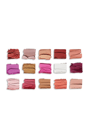 Palette de 15 ombres à paupières - Reloaded - Red Alert