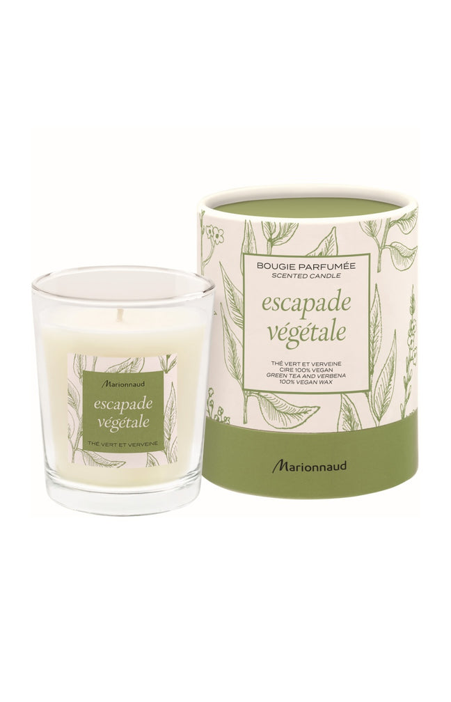 Bougie parfumée - Escapade Végétale - Thé vert & verveine - 75 g