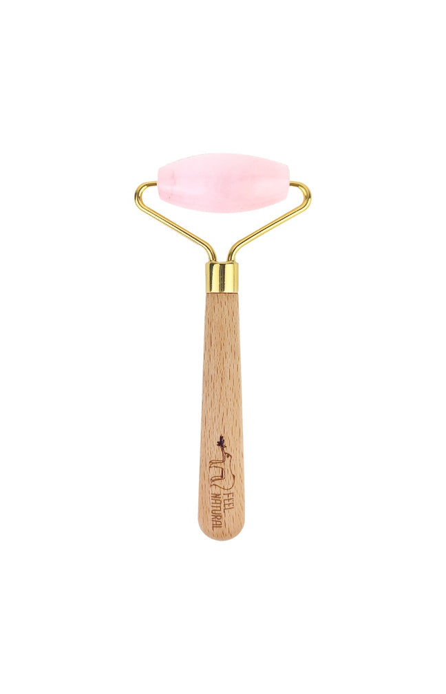 Roller Gua sha - Quartz rose - Visage