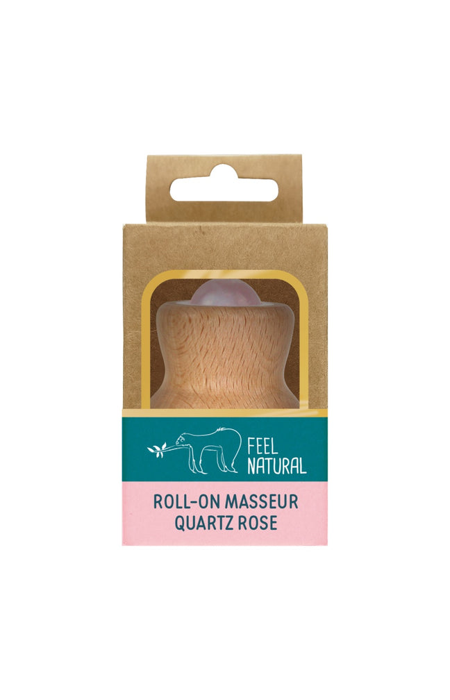 Roll-on massant - Quartz rose - Visage